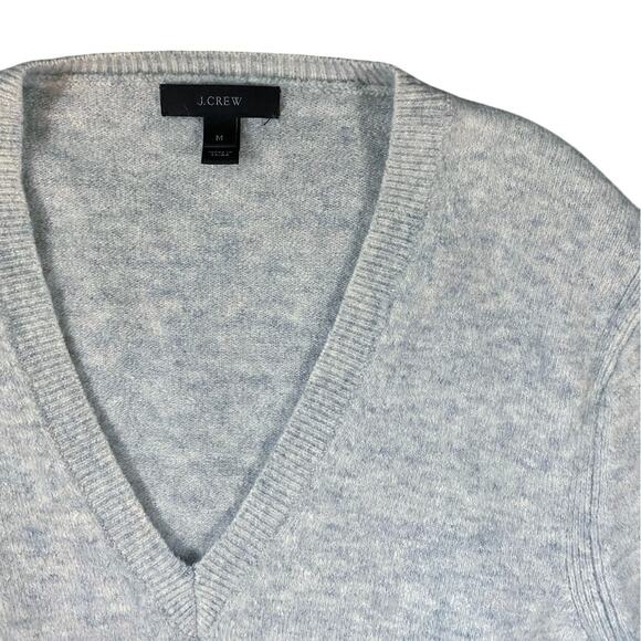 J.Crew Alpaca Wool V-neck Tunic Sweater - M - Picture 2 of 3